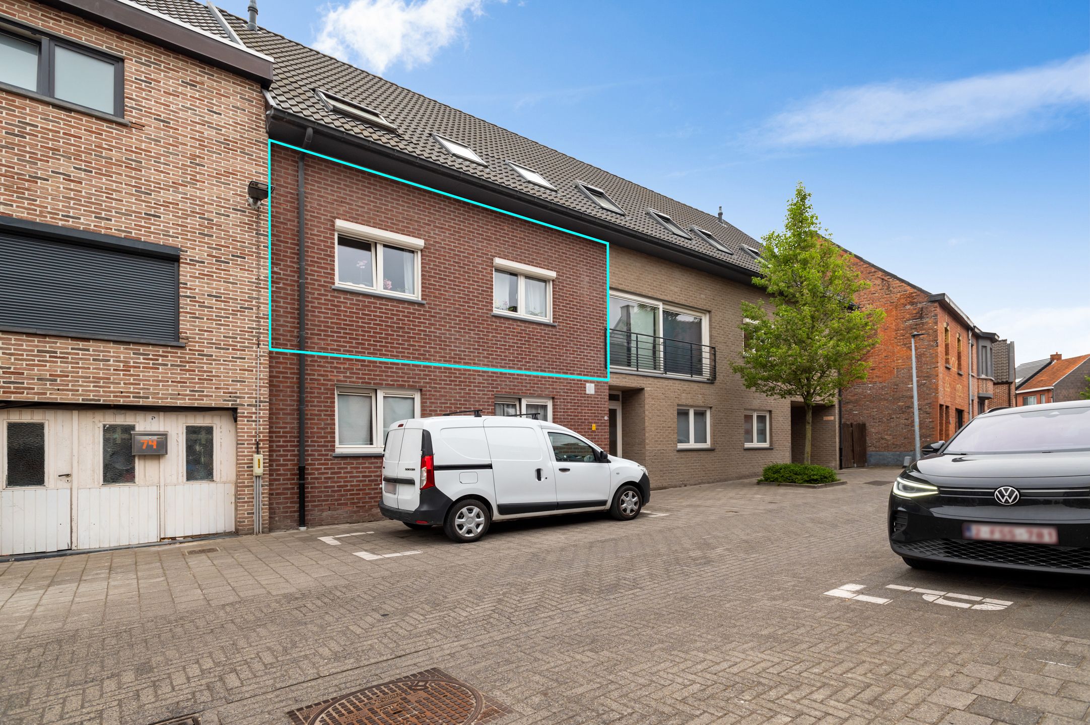 Appartement met overdekte staanplaats foto {{pictureIndex}}