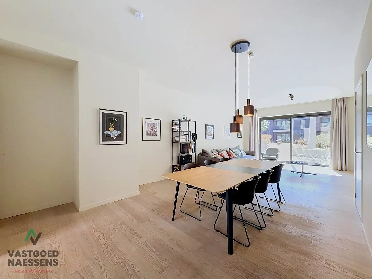SCHITTEREND DUPLEX-APPARTEMENT – 3 SLPK – 2 BADKAMERS – ZONNIG TERRAS foto 9