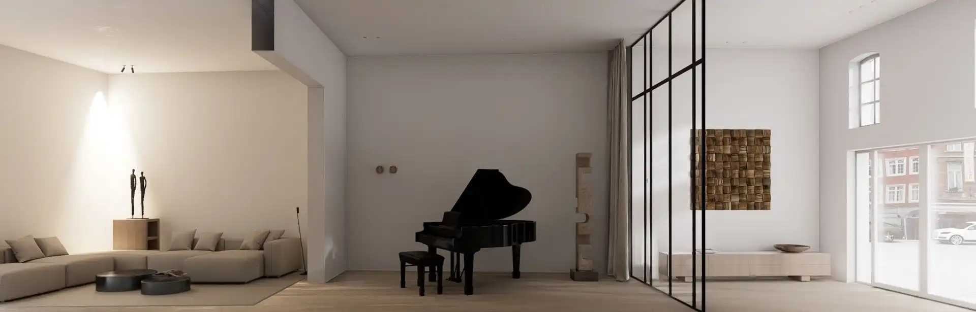 Gelijkvloerse loft met 2 slaapkamers, volledig naar eigen smaak! foto 5