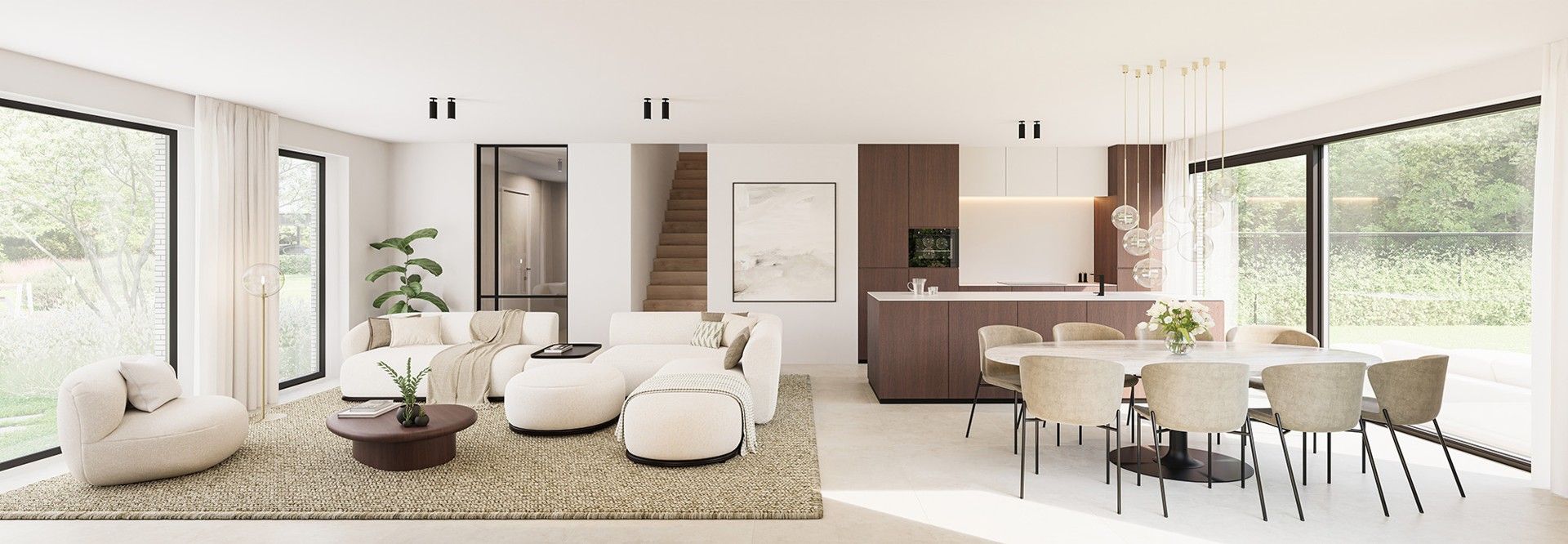 Stijlvol wonen op een afgesloten, residentieel domein foto 7