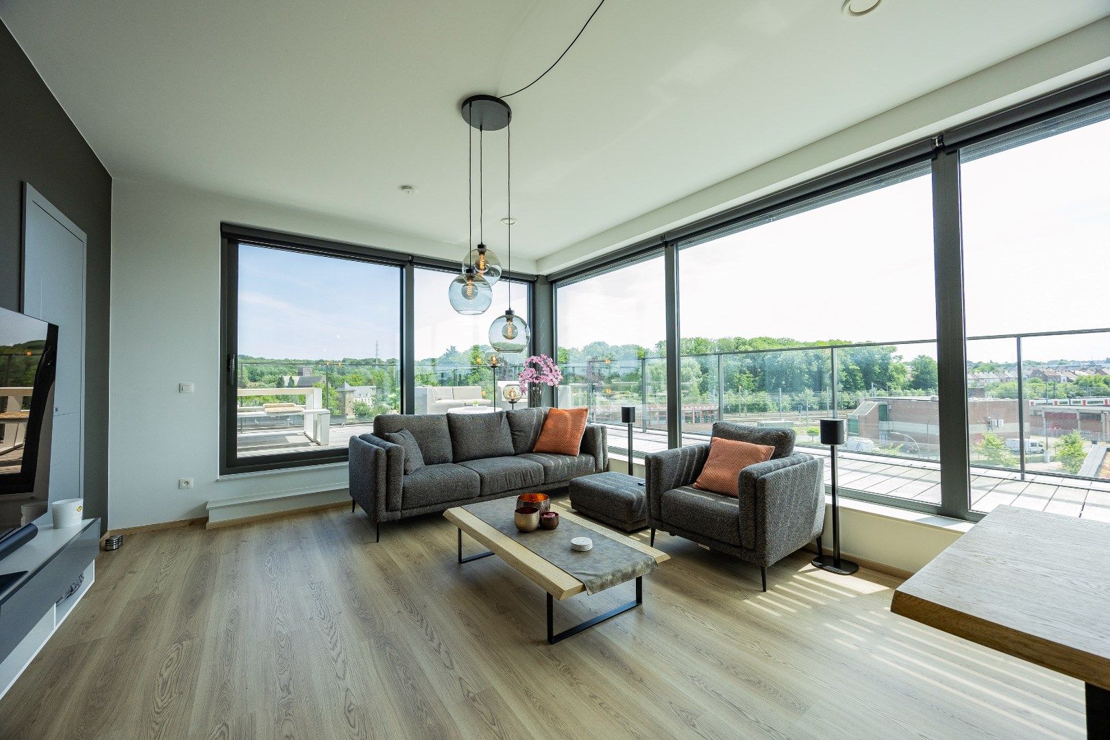Exclusieve penthouse met ruim terras op toplocatie in Buizingen foto 4