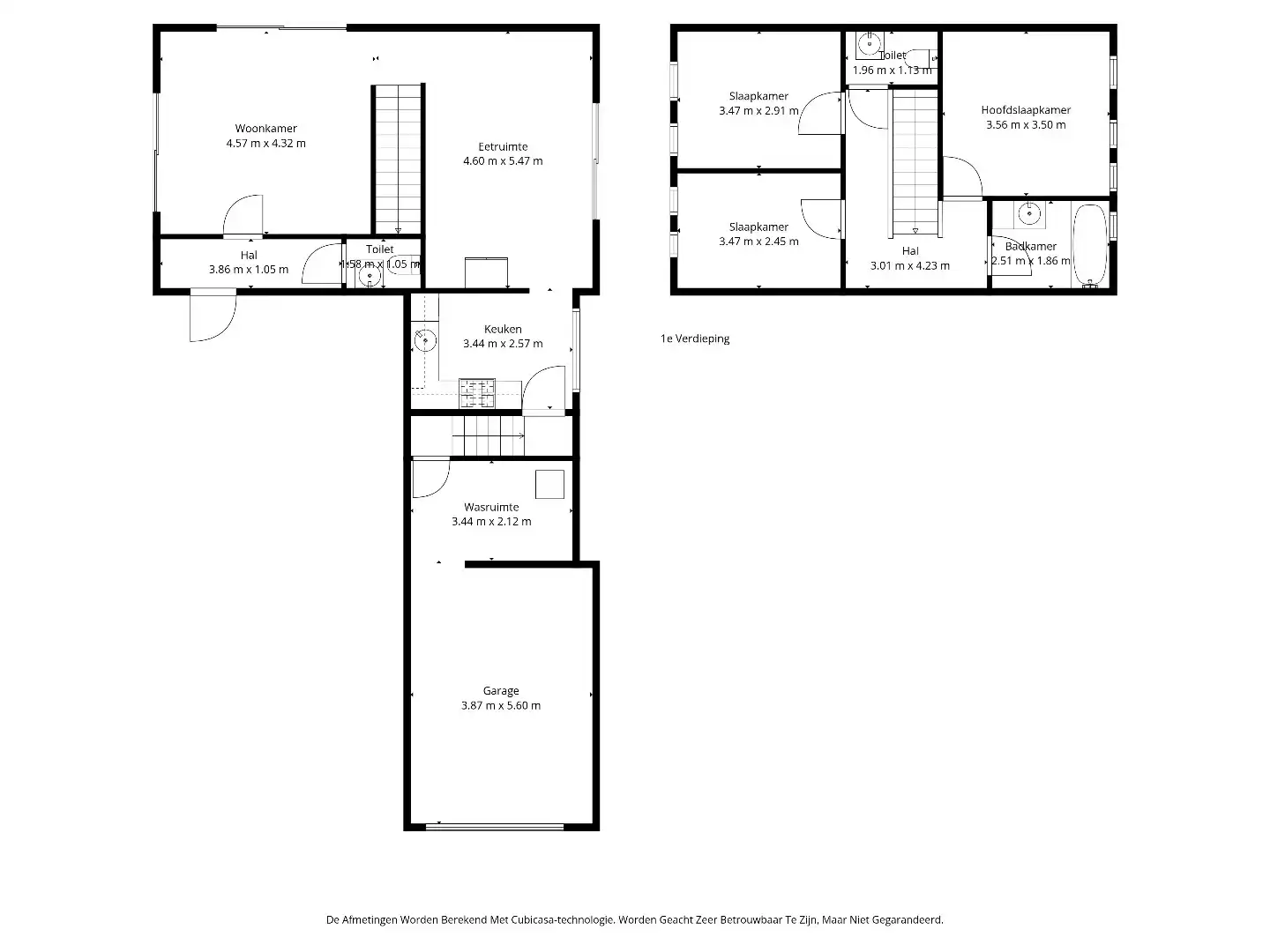 GEZINSWONING MET 3 SLPKS, TUIN EN GARAGE IN HET RUSTIGE REKEM ! foto 22