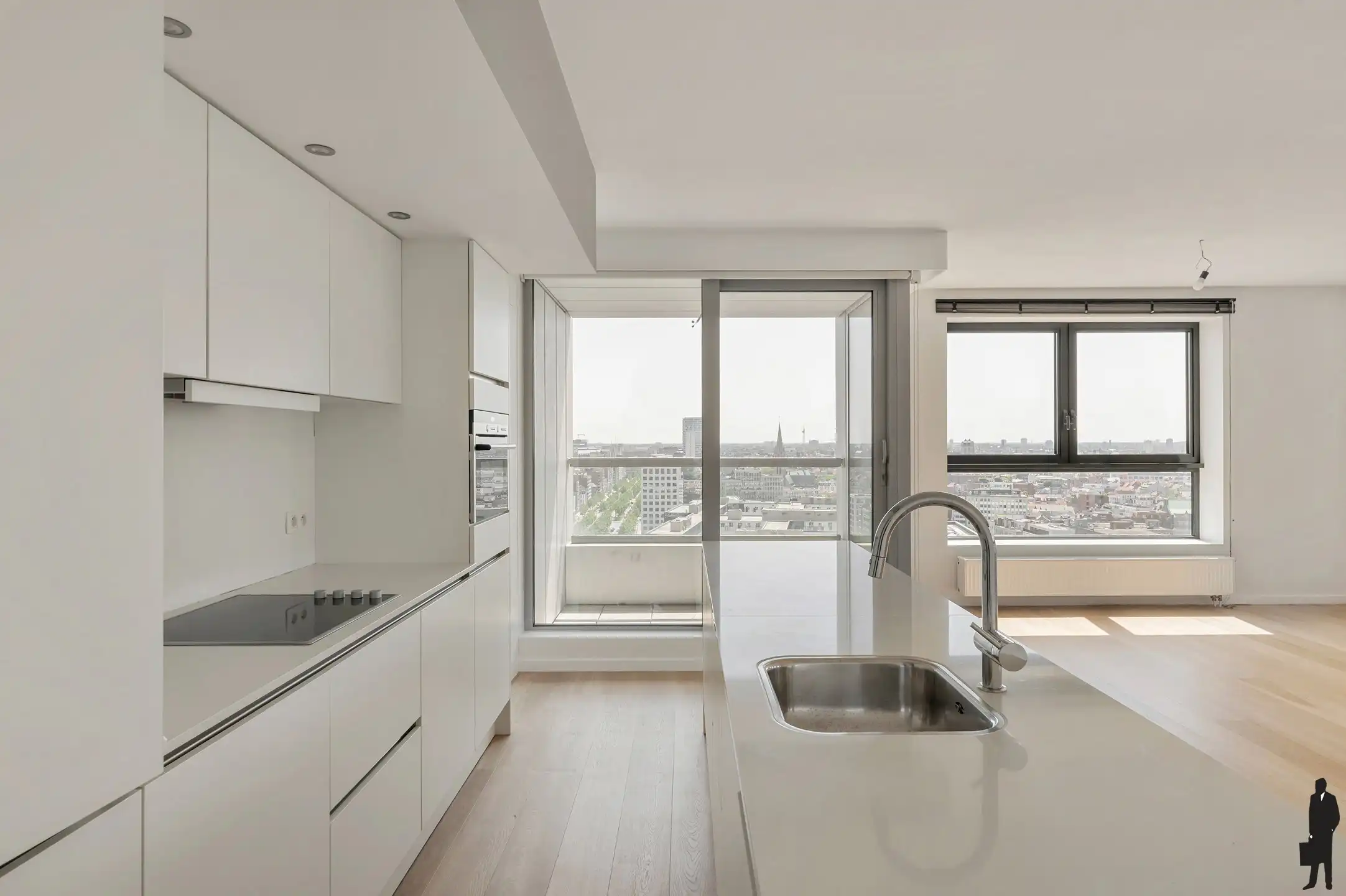 Exclusief wonen met adembenemend panoramisch uitzicht in hartje Antwerpen foto 11