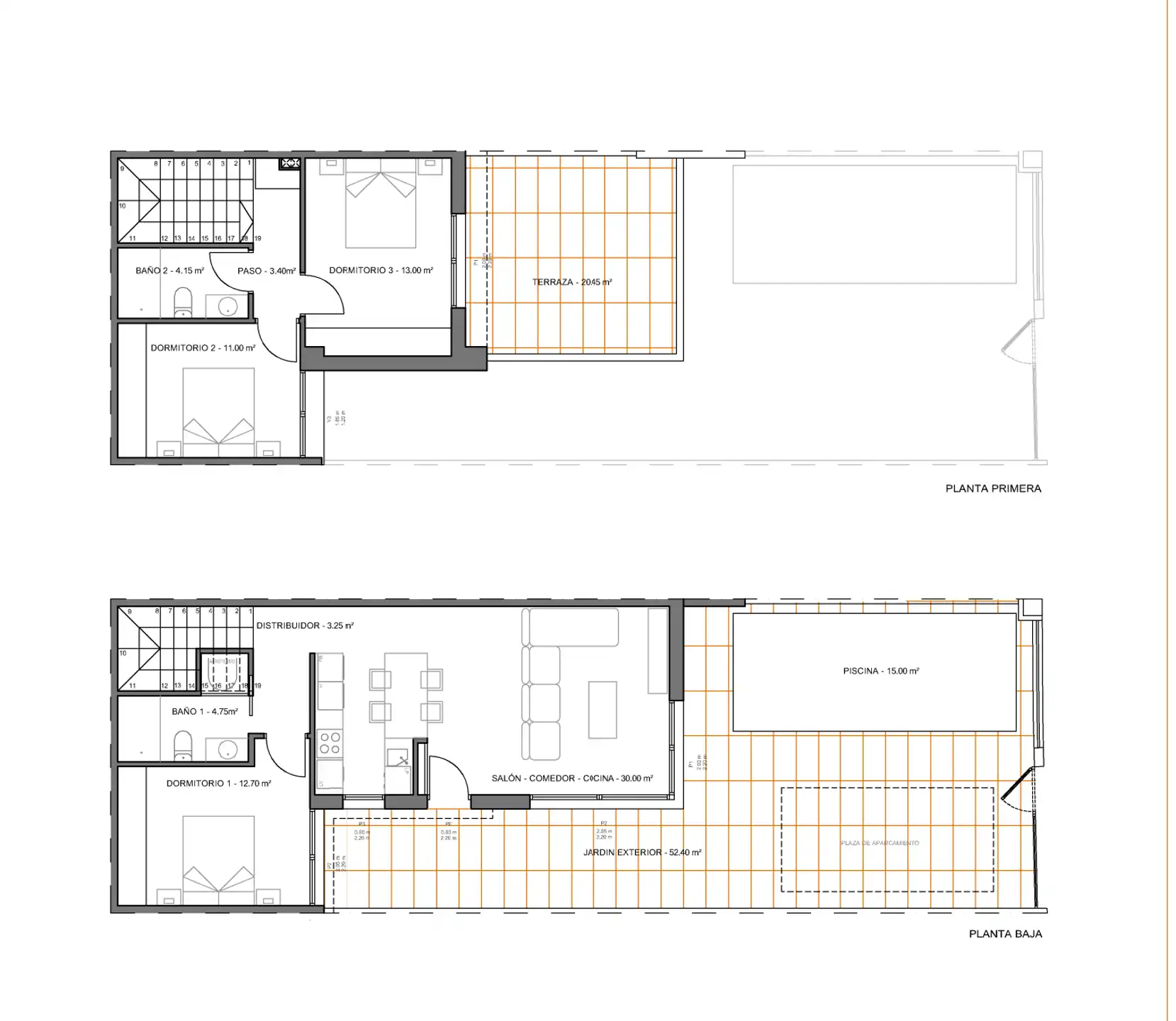 SPANJE - villa 3bed/3bad prive zwembad dichtbij zee-strand. foto 17