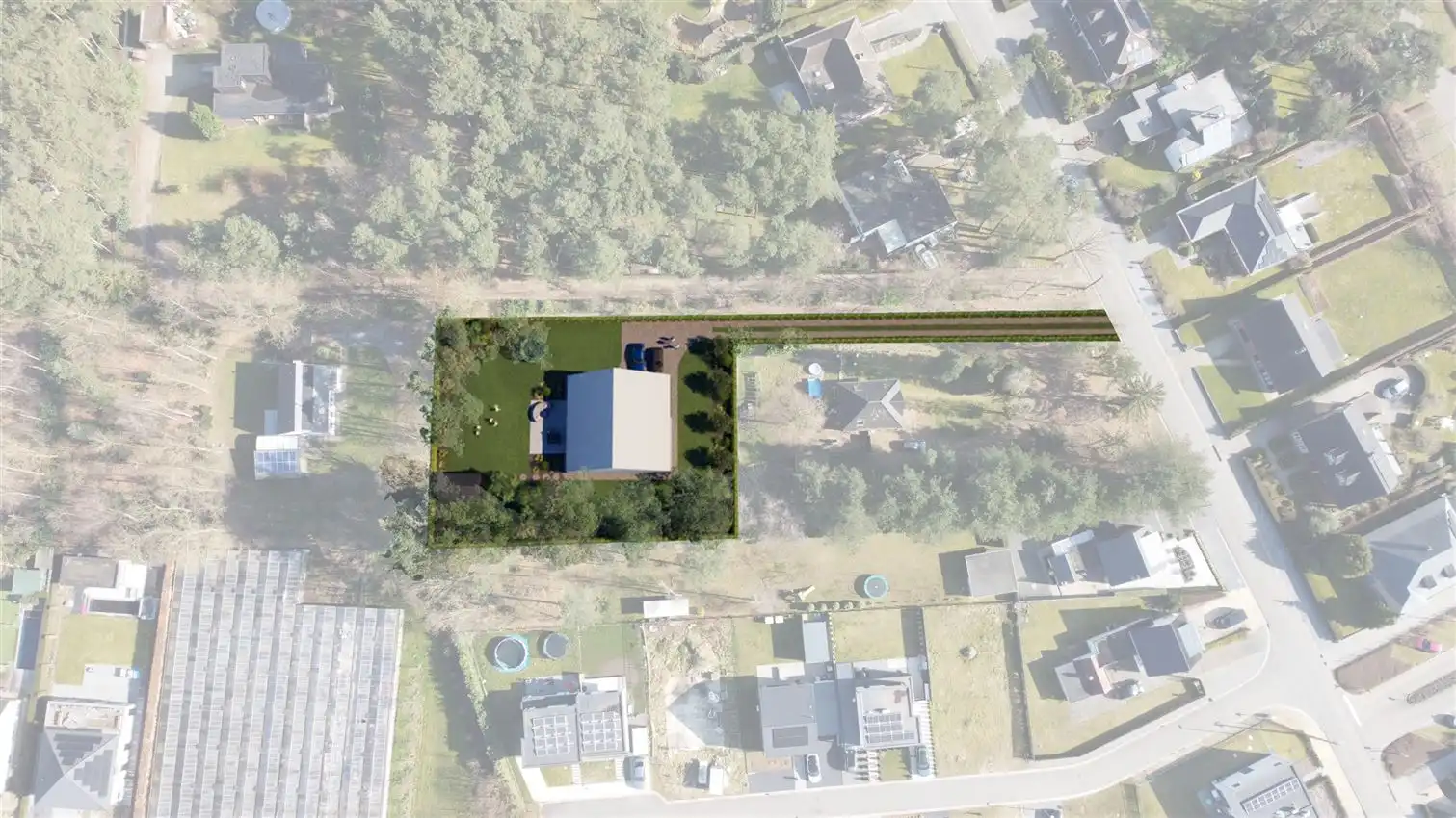 Exclusieve bouwgrond voor villa in parkgebied foto 3