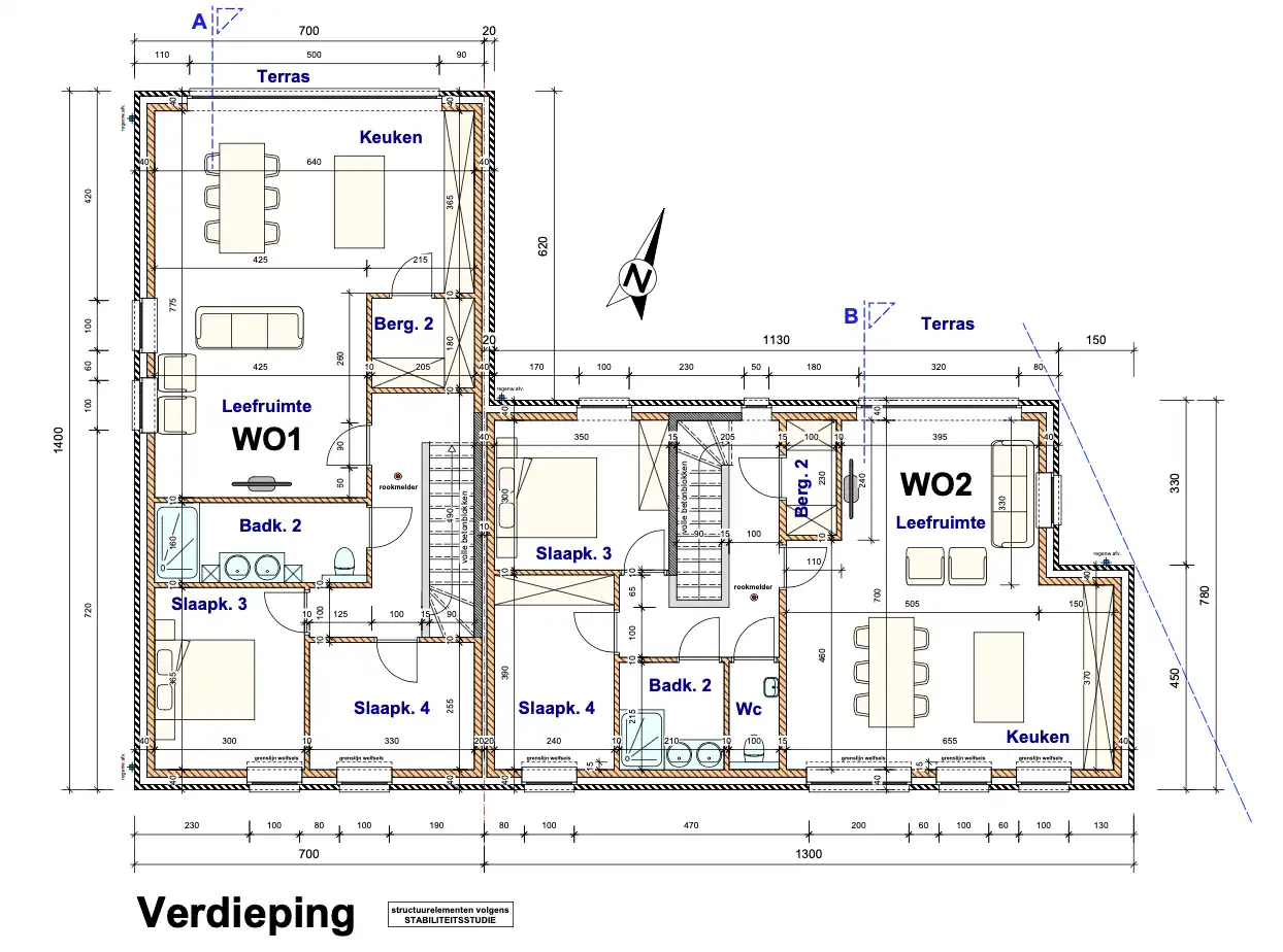 TE KOOP: casco nieuwbouwwoning met 4 slaapkamers, 2 badkamers en inpandige garage foto 10