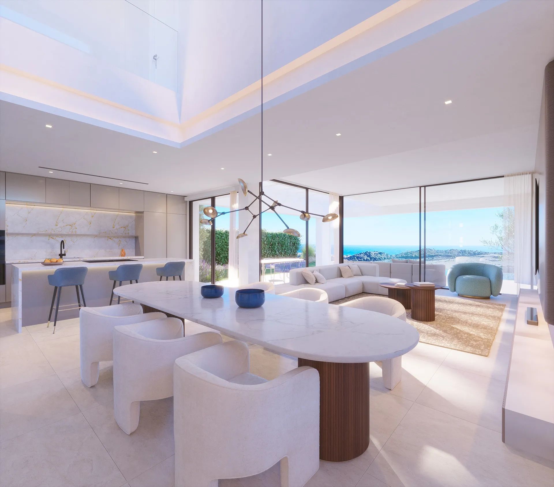 Exclusieve collectie van prachtige villa's in Estepona Golf - zeer ruime woningen met fantastisch zicht! foto 5