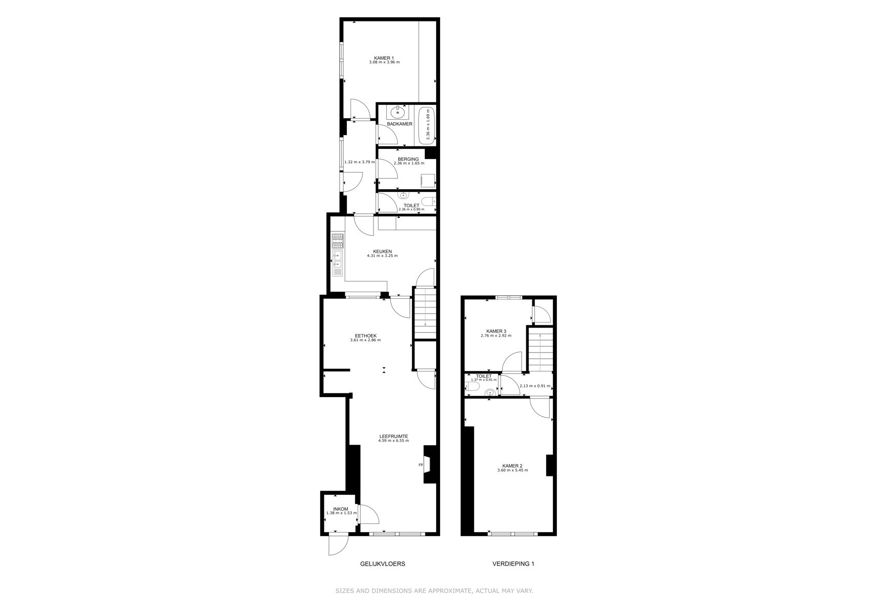 Investeringspand: appartement en woning in centrum Zele foto 26