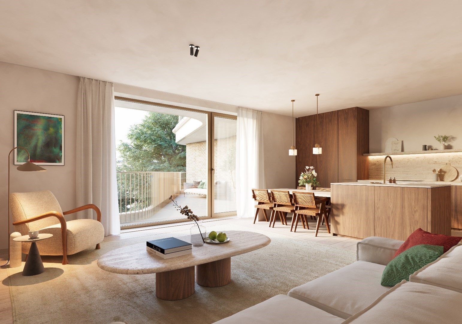 Ruim appartement op het tweede verdiep foto 4