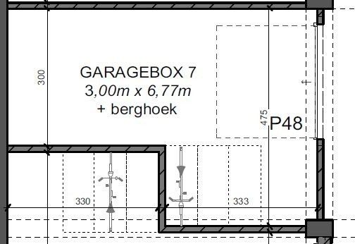 Individuele garagebox te huur in handelscentrum foto 11