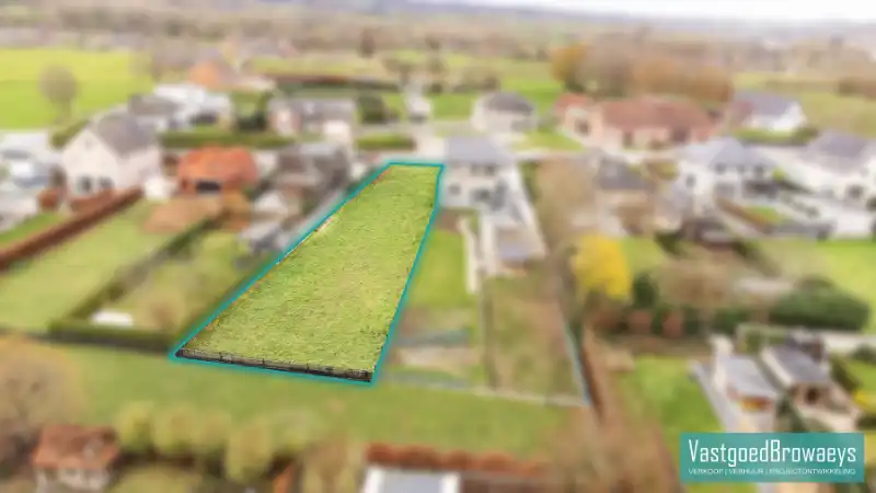 Bouwgrond te koop voor halfopen bebouwing foto 2
