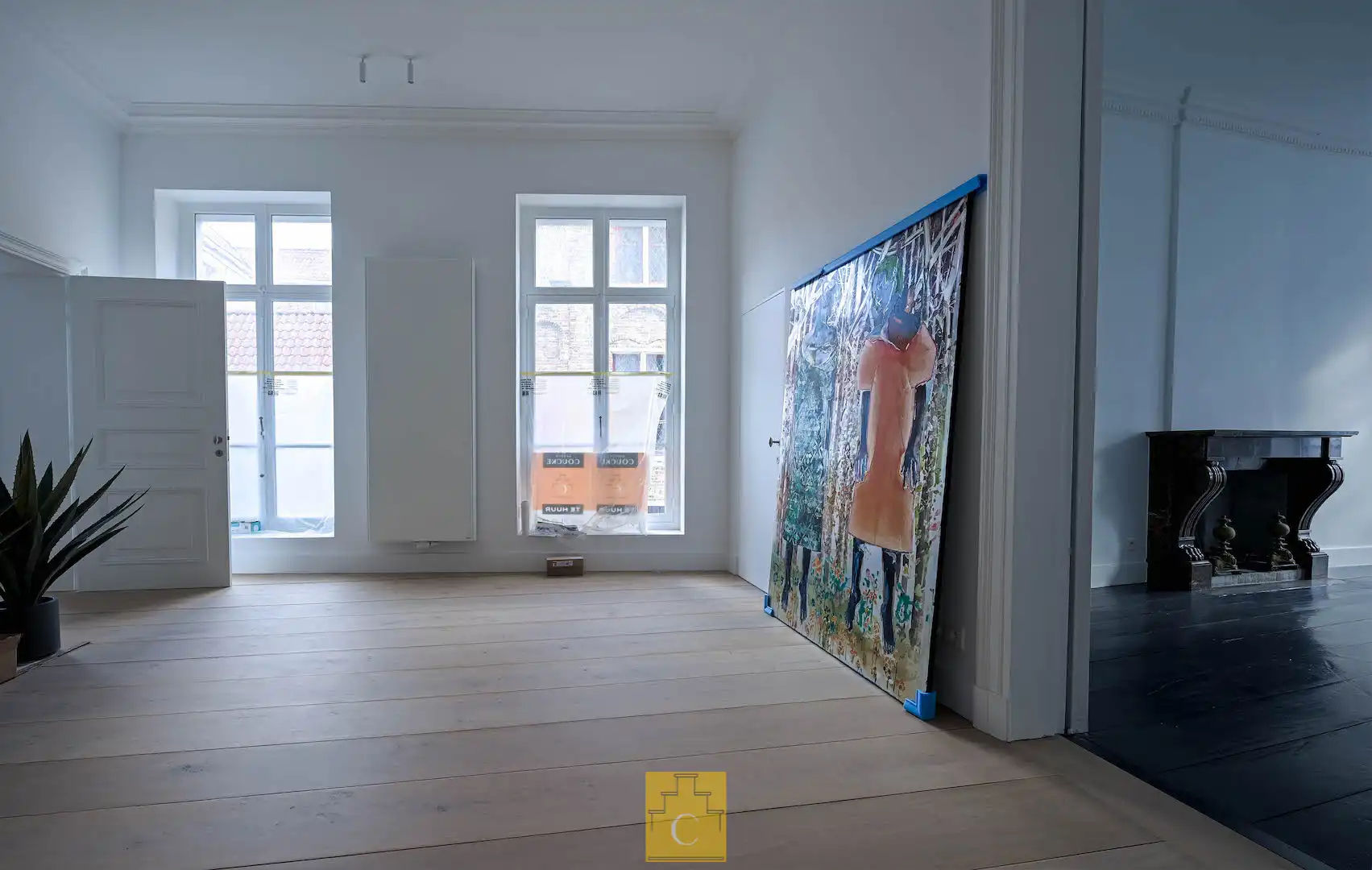 2 ruime kantoorruimtes met hoge plafonds in charmant herenhuis foto 8