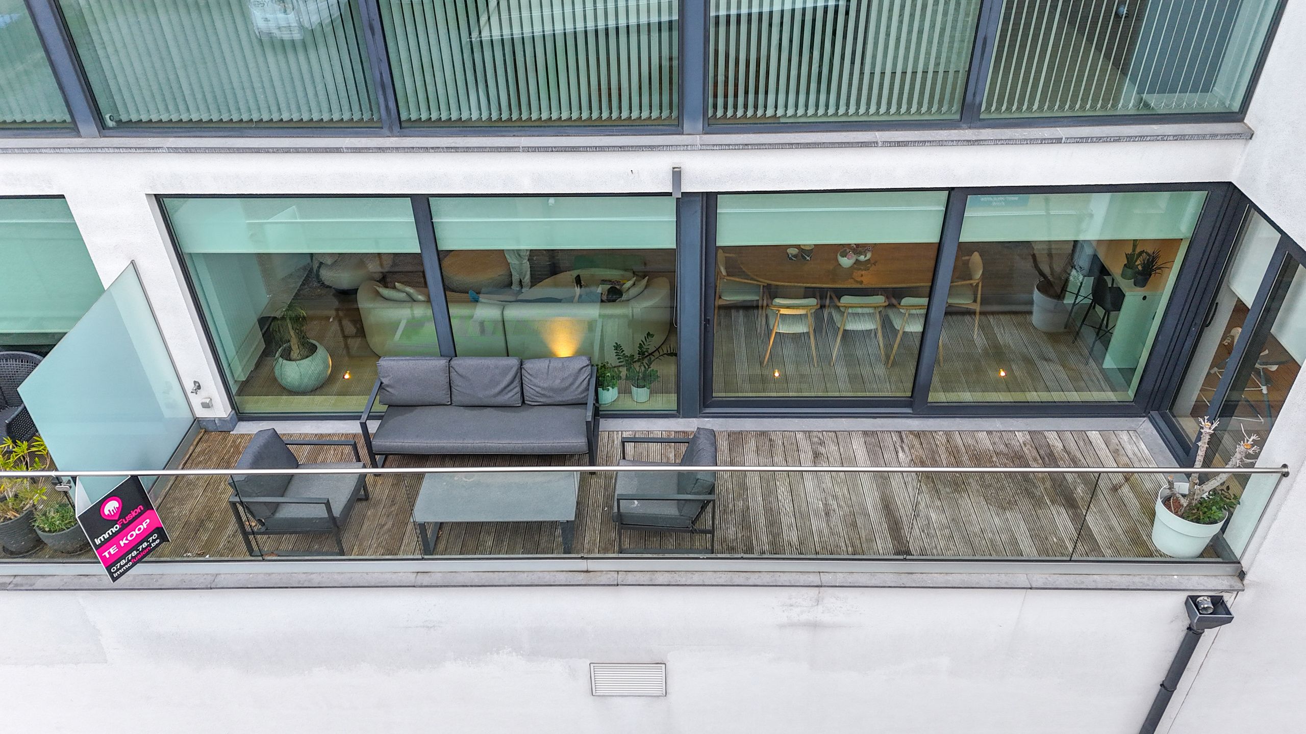 Ruim appartement met 3 slaapkamers en groot terras in Boekt! foto 25