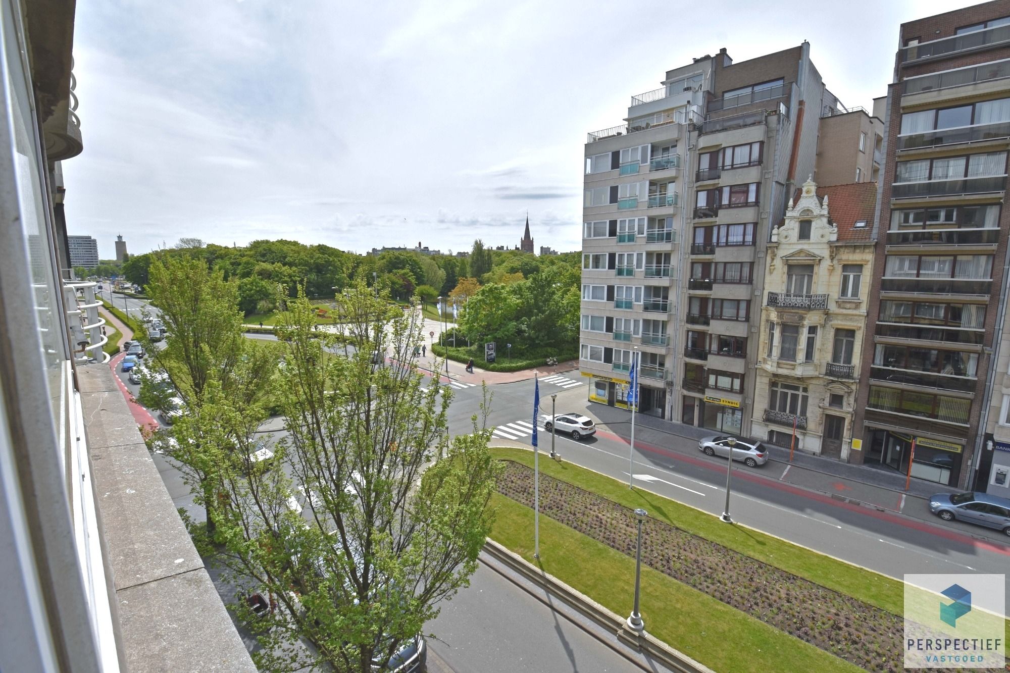 RUIM LICHTRIJK APPARTEMENT met FRONTAAL ZICHT op het LEOPOLD PARK foto 3