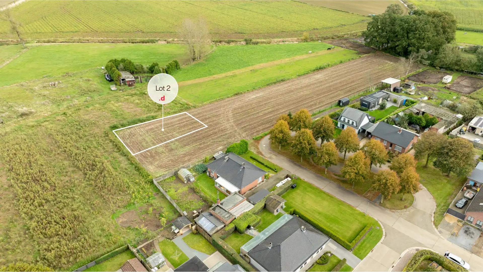 Laatste bouwgrond voor open bebouwing in Poederlee foto {{pictureIndex}}