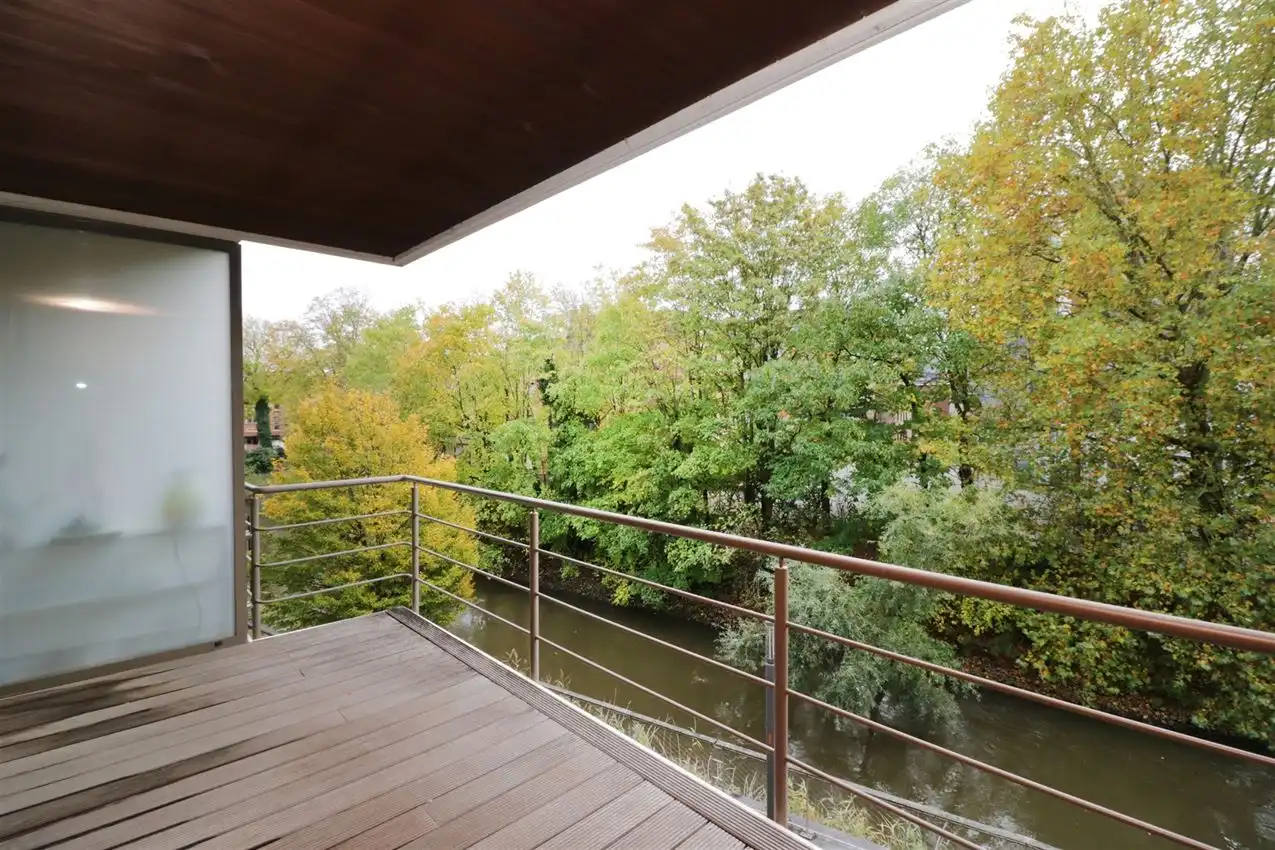 Appartement met 2 slpk., autostaanplaats en terras in centrum Aarschot foto 50