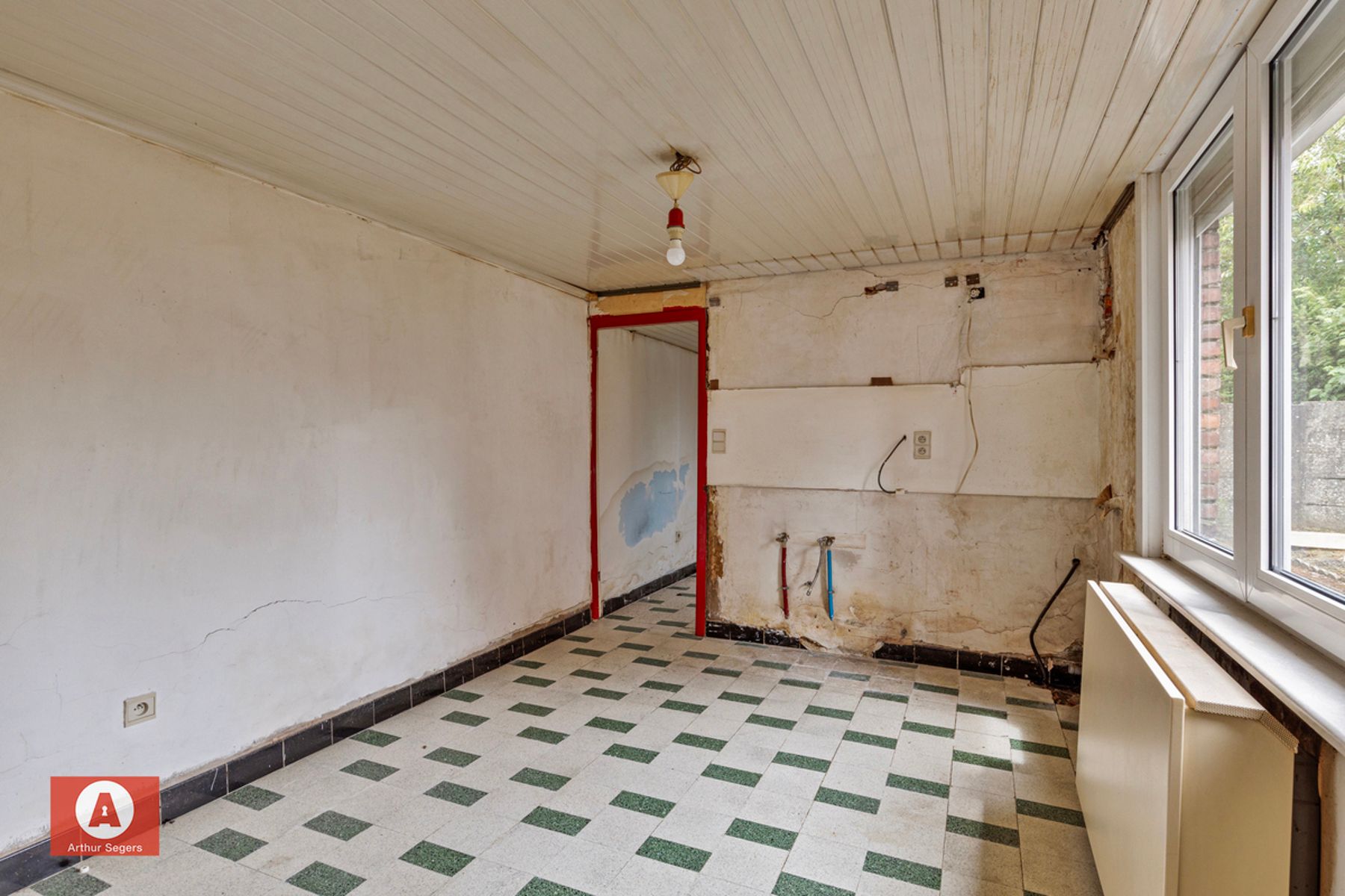 IN OPTIE - Te renoveren HOB mét garage op 5a 69ca. foto 12