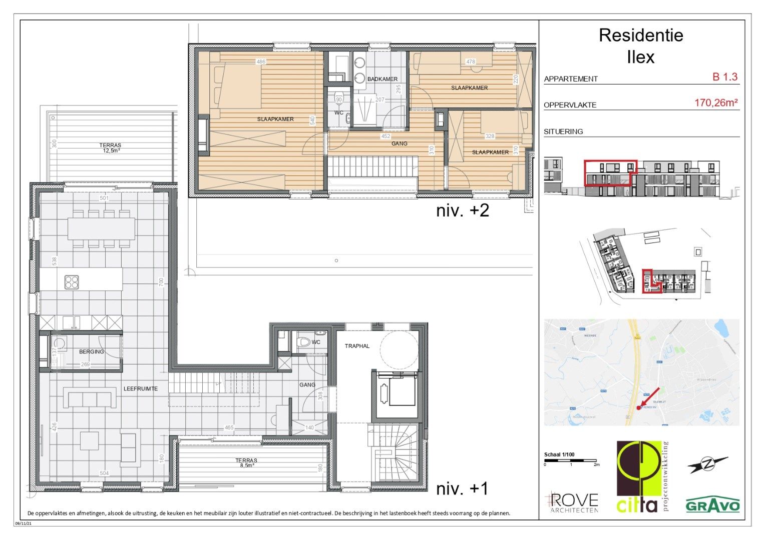 Res. Ilex Appartement B 1.3 foto {{pictureIndex}}