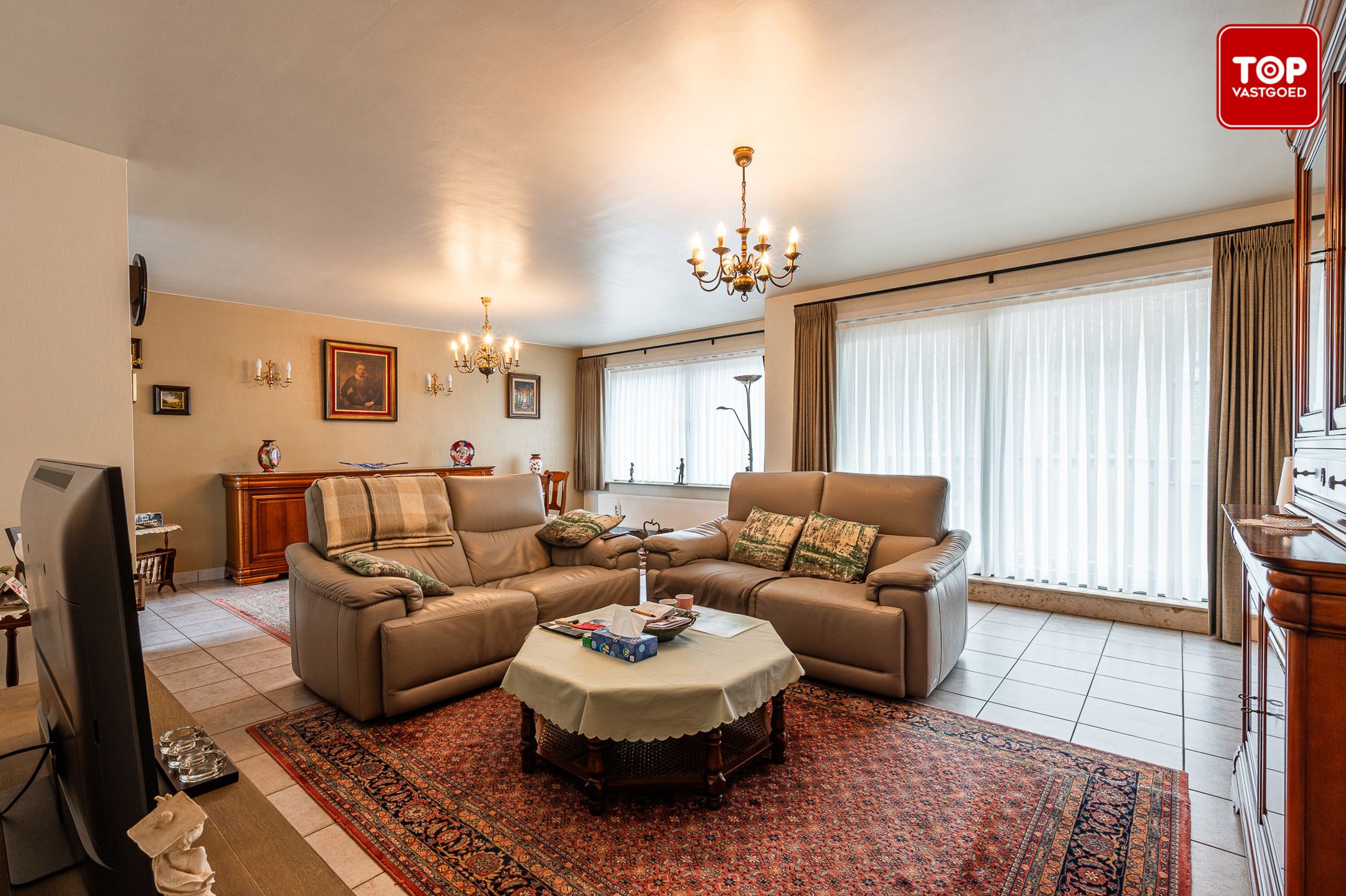 Instapklaar en energiezuinig appartement met 2 slaapkamers en terrassen foto 3