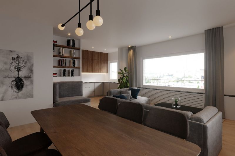 Roeselare-stadskern. Verder te renoveren project van 2 appartementen van +/-82m² op uitstekende ligging dichtbij 't station en alle voorzieningen ! Ideale investering !! foto 10