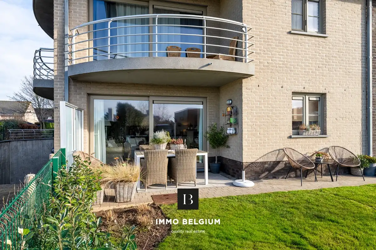 Prachtig, energiezuinig tuinappartement met 2 slaapkamers foto 2