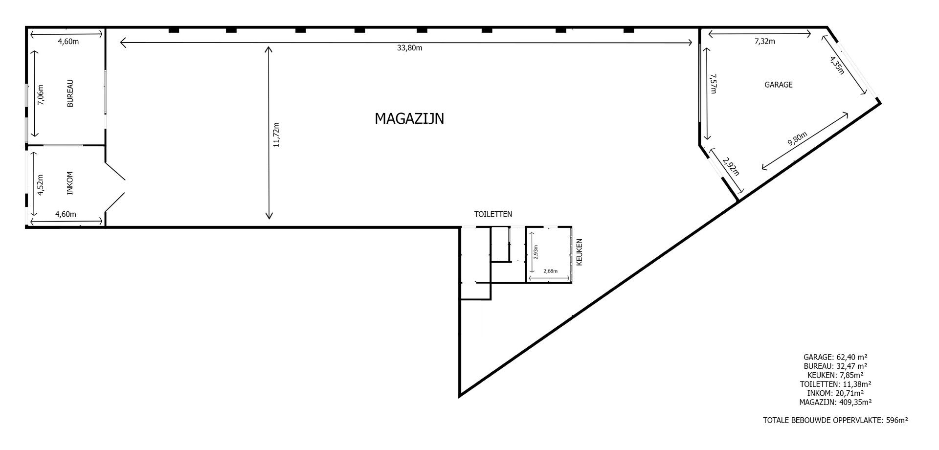 MAGAZIJN MET 2 UITGANGEN - 681 M² foto 17