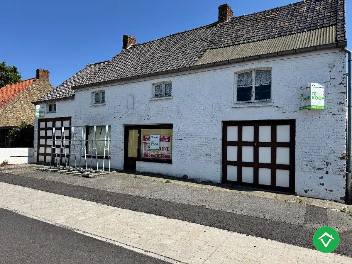 Ruime open bebouwing met 3 slaapkamers op groot perceel in Koekelare foto 2