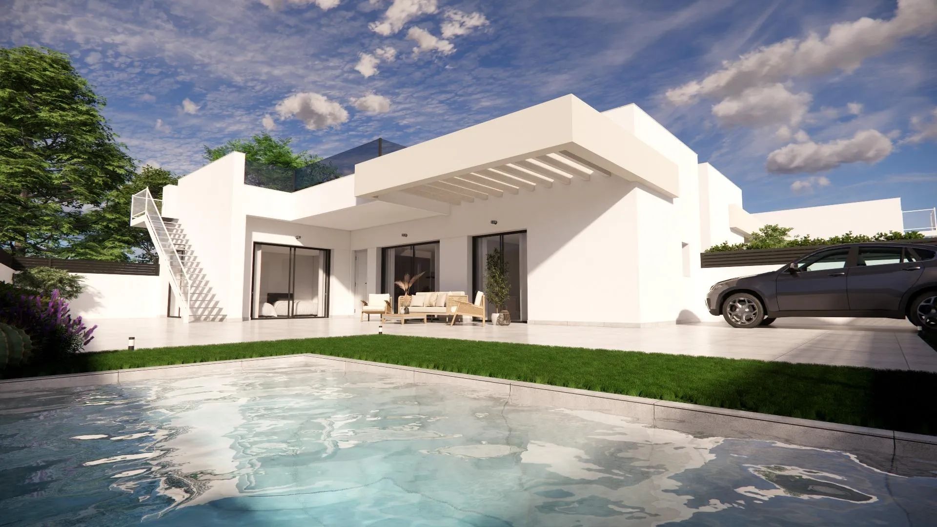 Exclusieve villa's met privé zwembad: jouw perfecte toevluchtsoord dichtbij restaurants en voorzieningen! foto {{pictureIndex}}