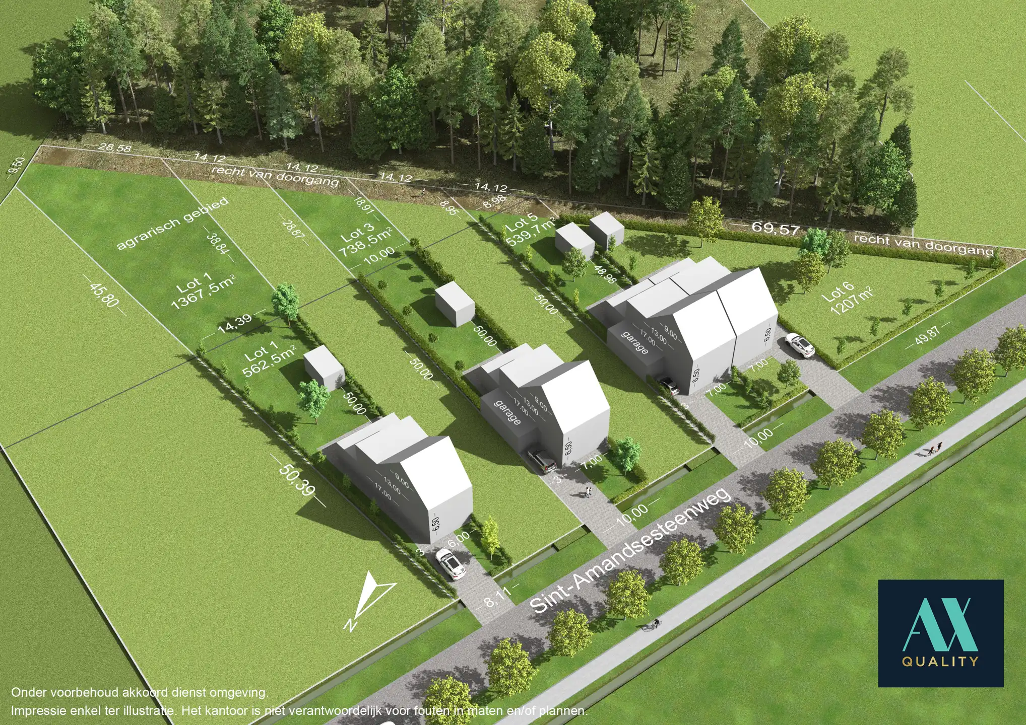 Perceel bouwgrond voor half-open bebouwing foto {{pictureIndex}}