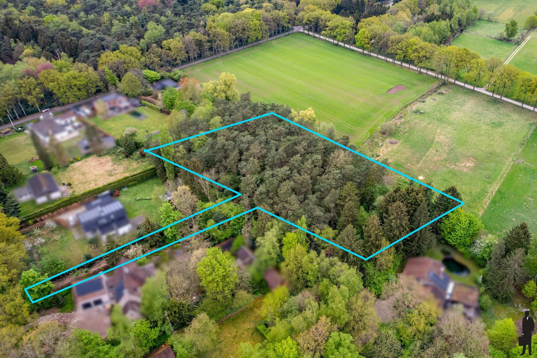 Bouwgrond in een rustige en groene omgeving foto 3