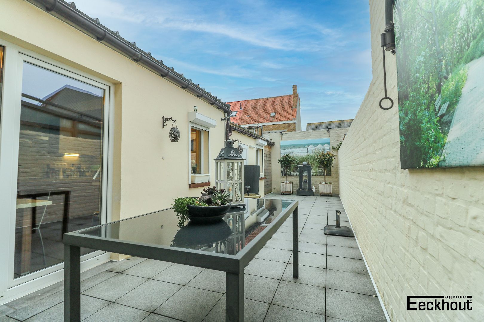 Instapklare en gezellige rijwoning met 4 slaapkamers en zonnige koer te Bredene-Duinen! foto 11