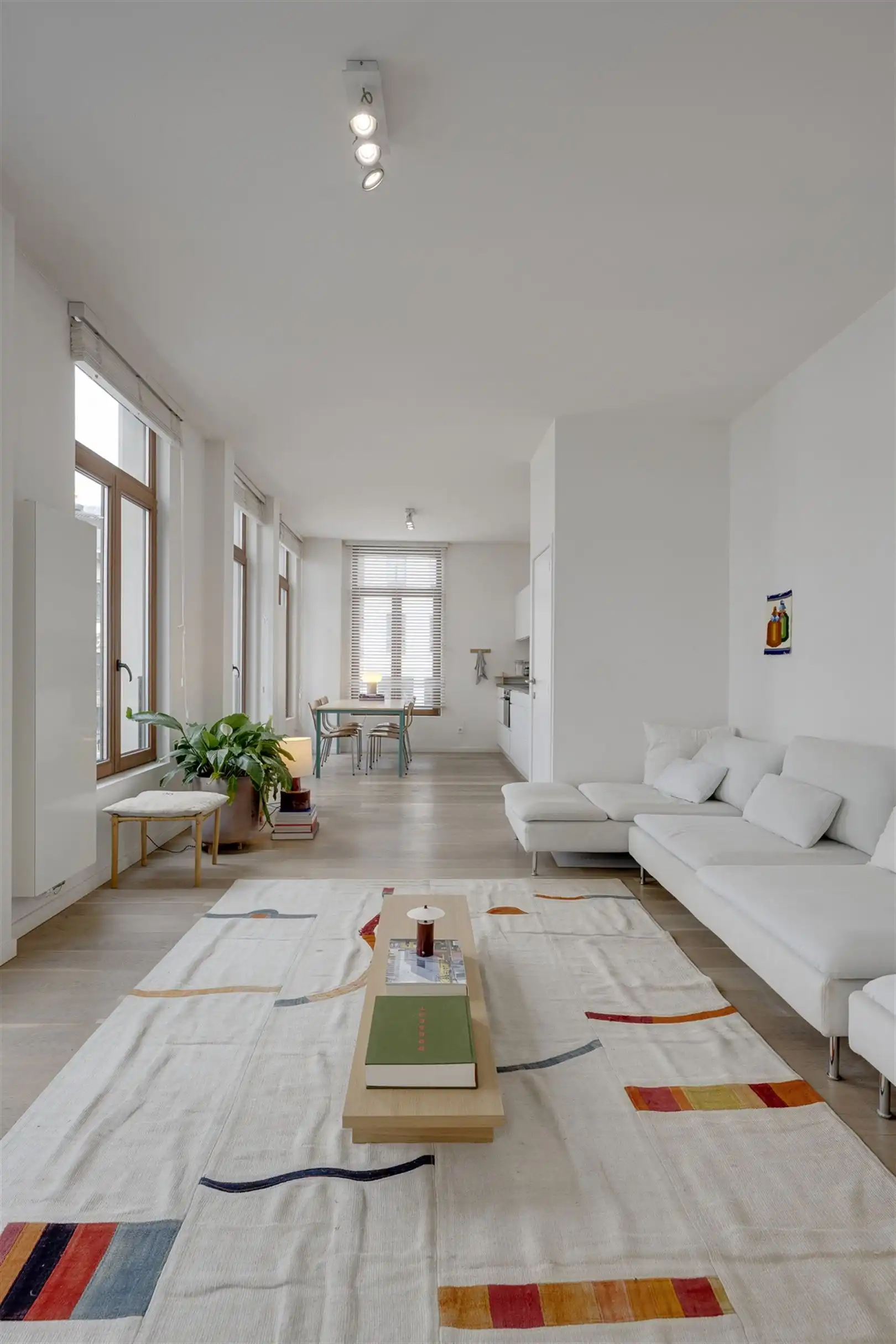 Hoekappartement met 1 SLK en zicht op de Wapper foto 3