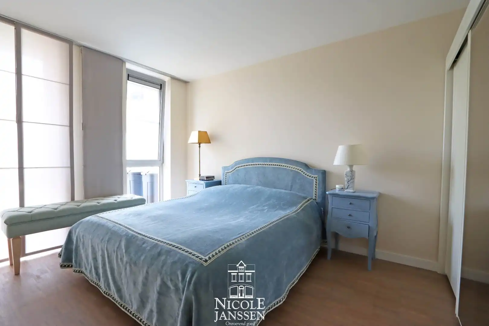 Gelijkvloers appartement met twee slaapkamers en twee badkamers  foto 12