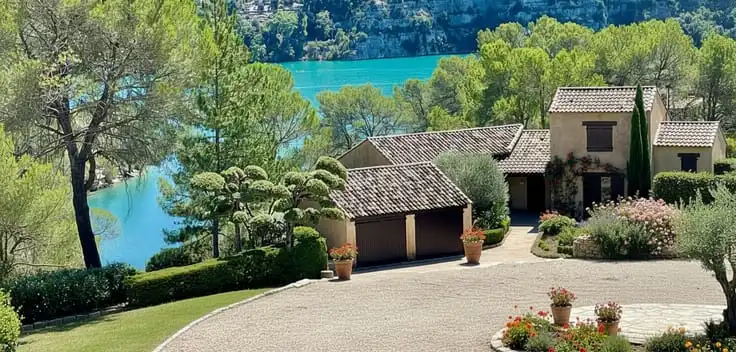 Zeldzame eigendom aan het meer van Esparron-de-Verdon foto {{pictureIndex}}