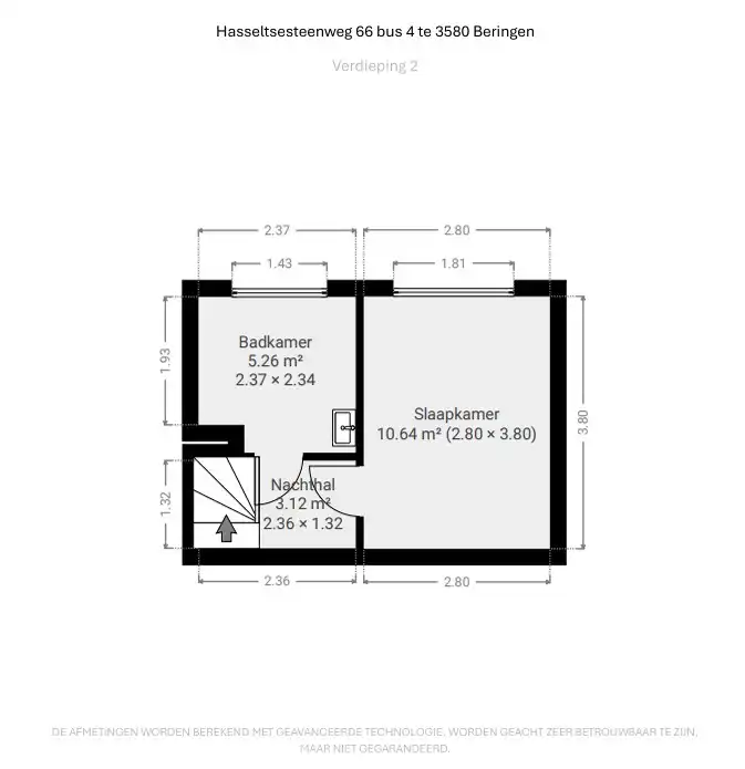 INSTAPKLAAR DUPLEX-APPARTEMENT foto 14