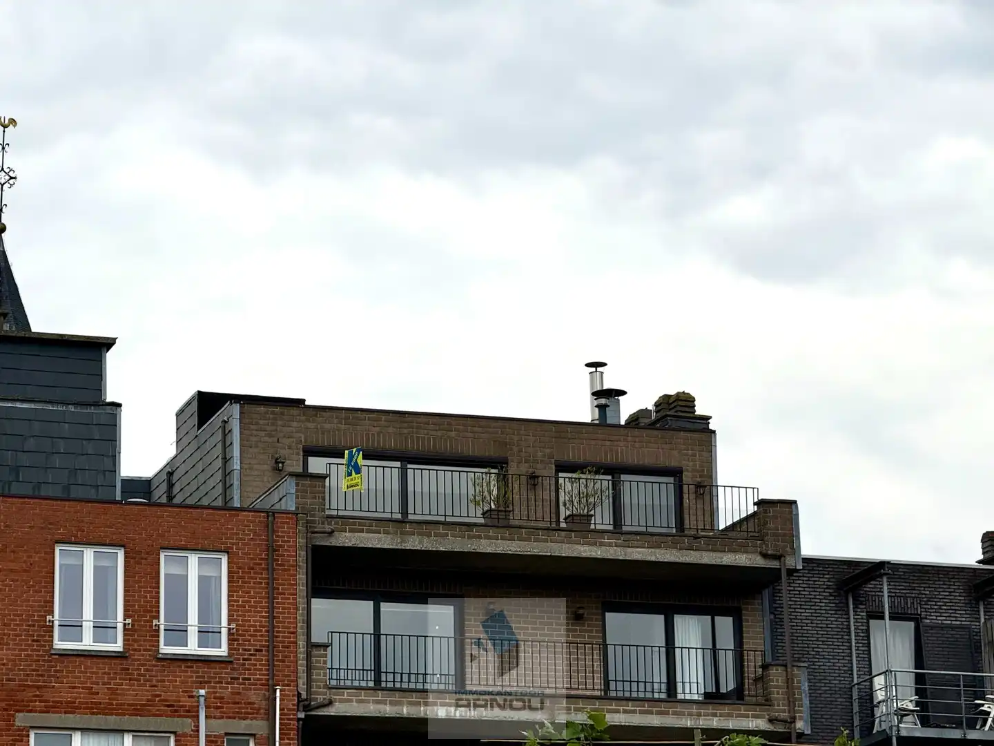 Penthouse duplex met unieke terrassen en zichten op de Markt foto 3