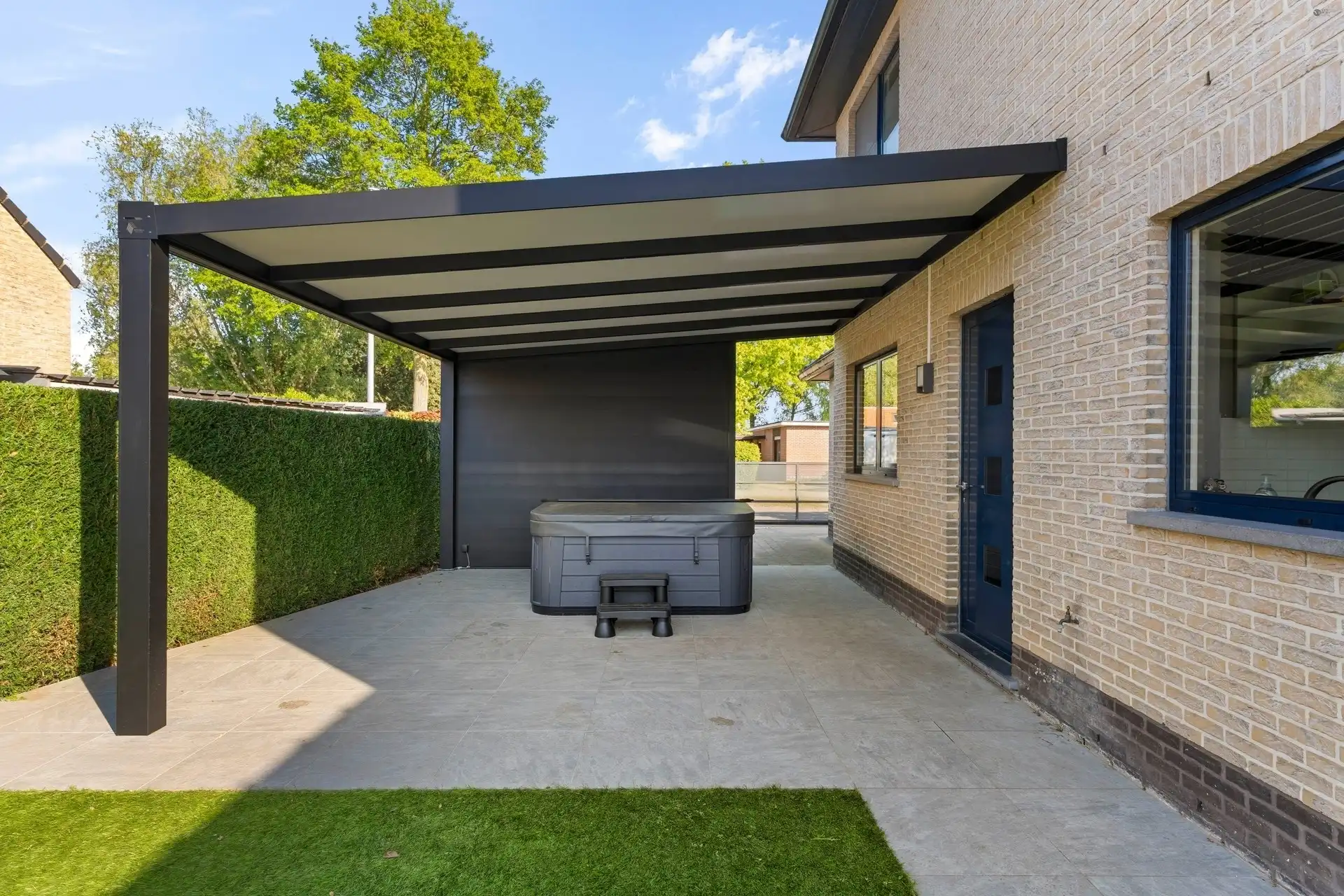 open bebouwing met onderhoudsvriendelijke tuin foto 20
