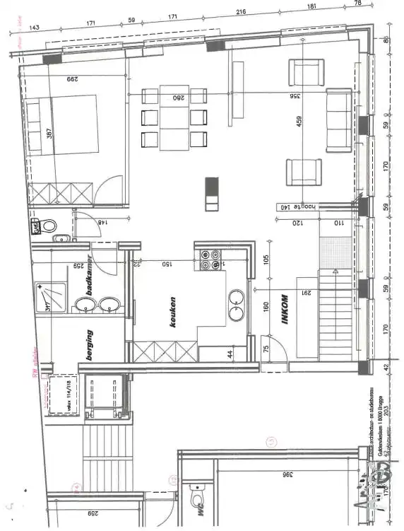 Te vernieuwen appartement  te koop (90m² GLV, 90m² -1) foto 13