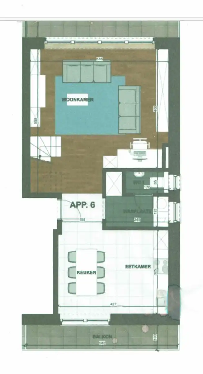 Centrum: duplex met 2 slkmrs, 2 terrassen, staanplaats foto 21