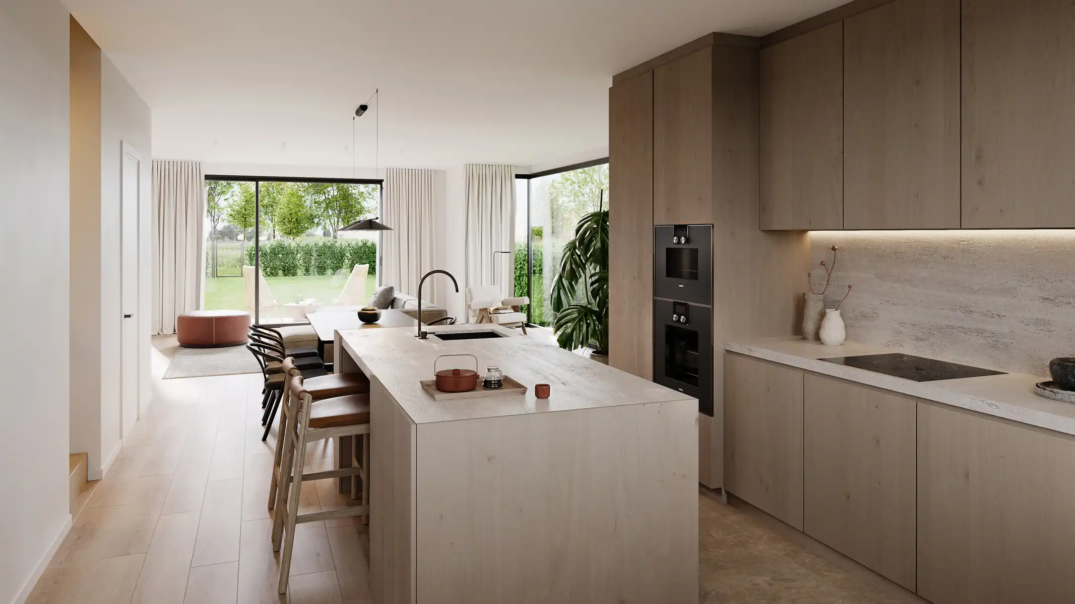 Gesloten nieuwbouw in Leffinge foto 3