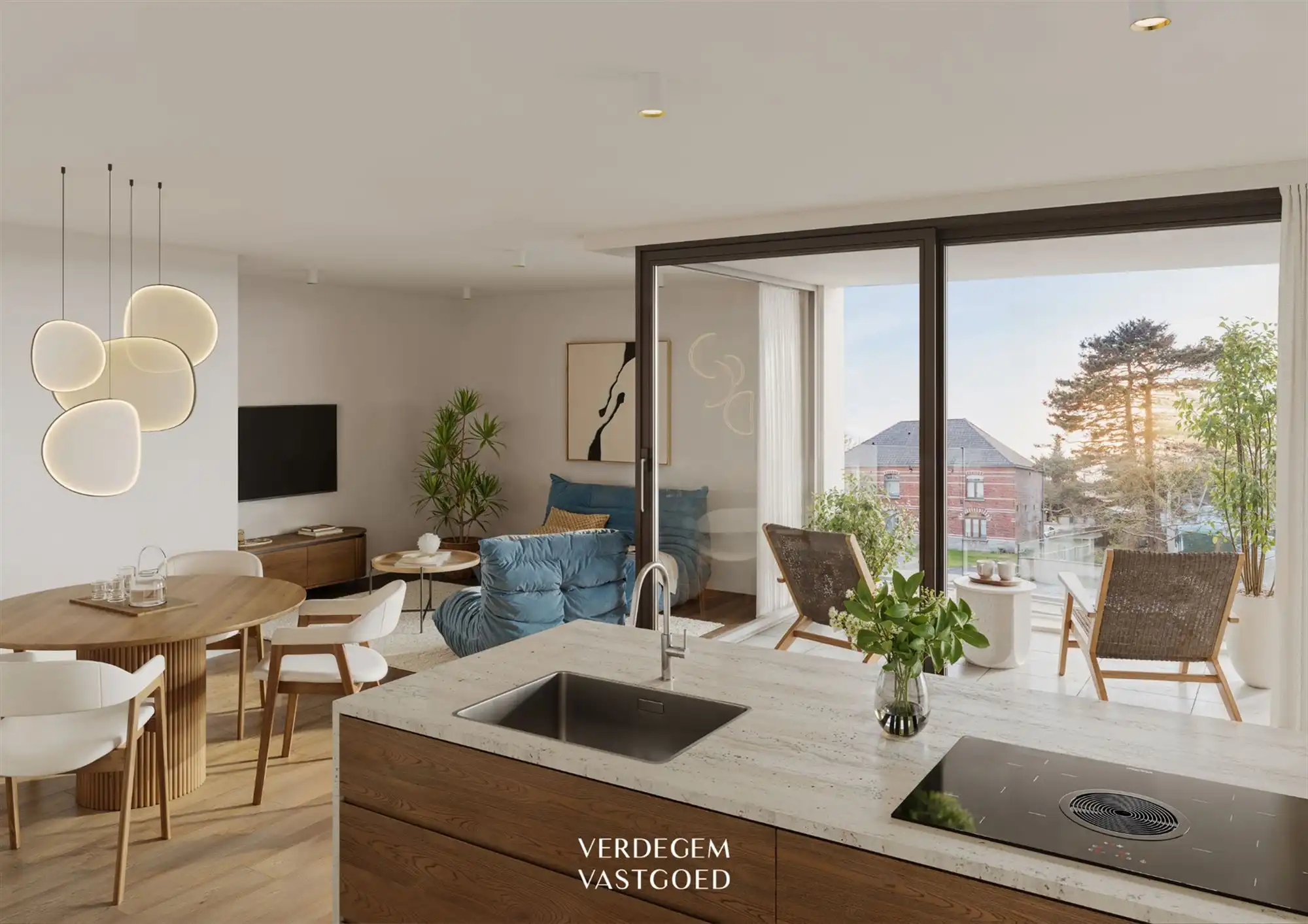 LANCERING MIL all in wonen: fraai doorzonappartement op 2de verdieping met 2 slaapkamers en 2 terrassen foto 6