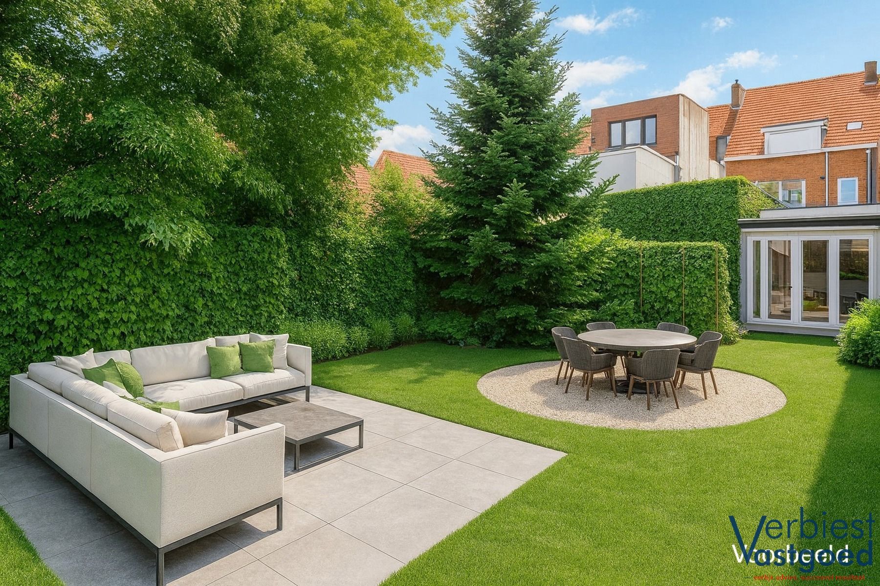 Gelijkvloers appartement met 3 SLK en grote tuin in Ekeren foto 5