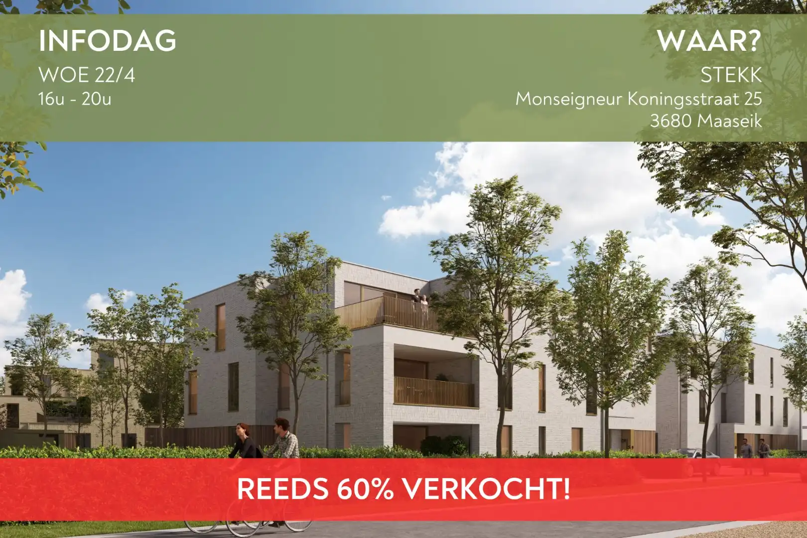 Appartement te koop Oude Baan 9 - A/0.1 - 3680 Maaseik