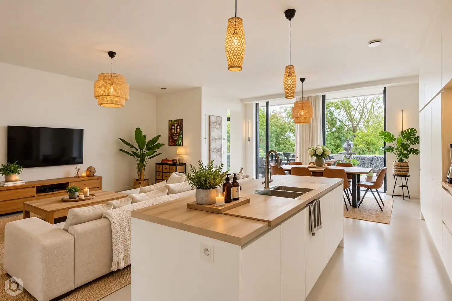 Exclusief appartement met 3 slpkrs, riant terras en 2 parkeerplaatsen foto 4