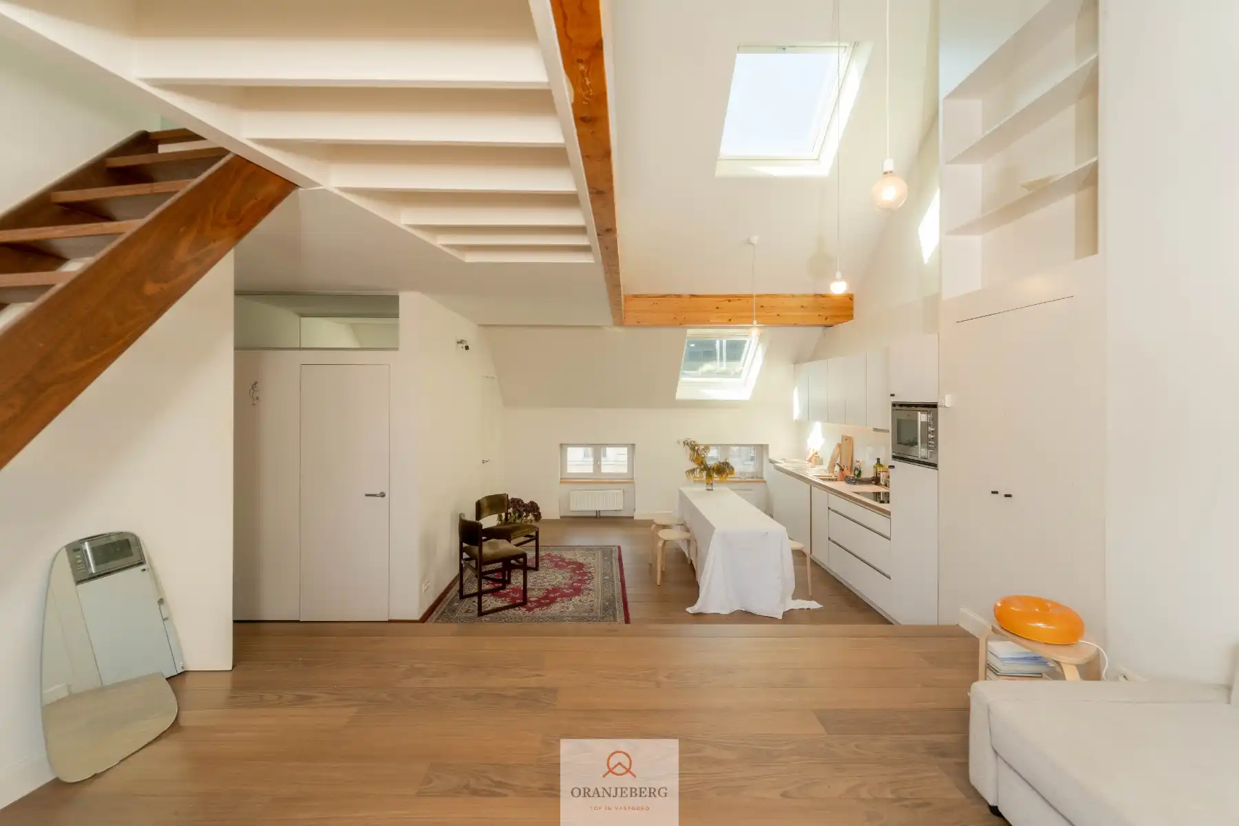 Duplex-penthouse/loft in hartje Gent! foto 2
