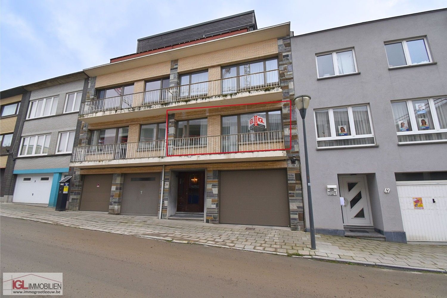 Appartement te huur met 2 slaapkamers in Anderlecht foto {{pictureIndex}}