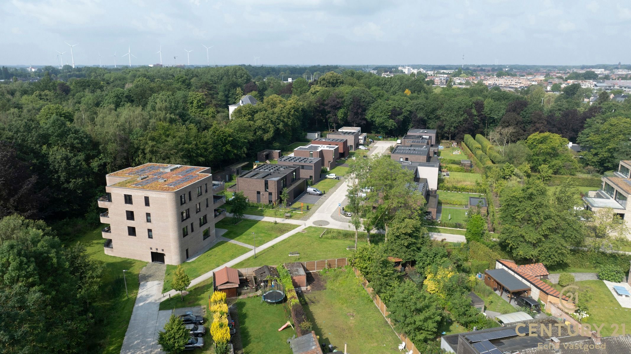 Energiezuinig luxe 2slpk appartement met p. in het groen  foto 27