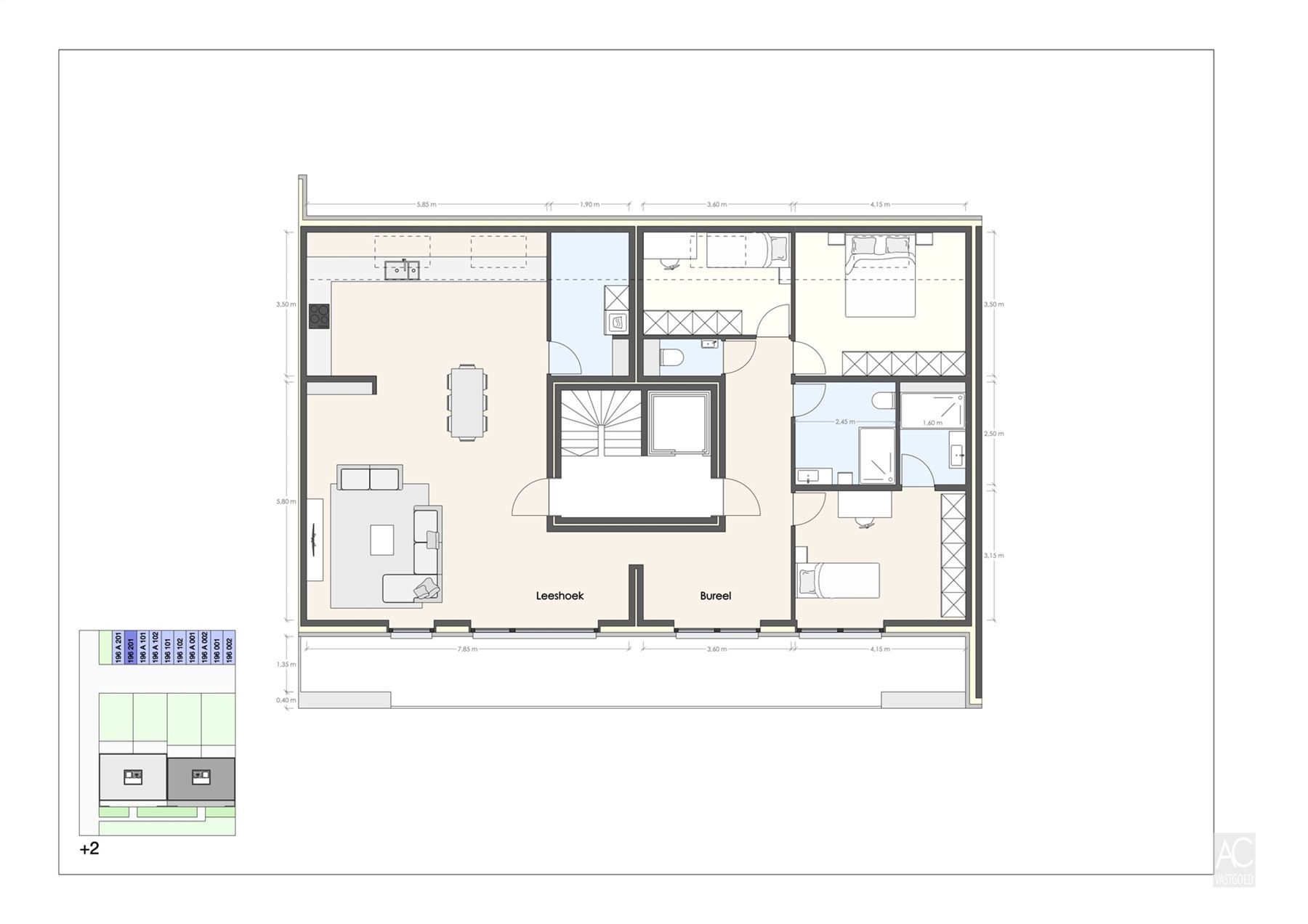 Energiezuinige penthouse met 3 slaapkamers en warmtepomp! 6%BTW foto 4