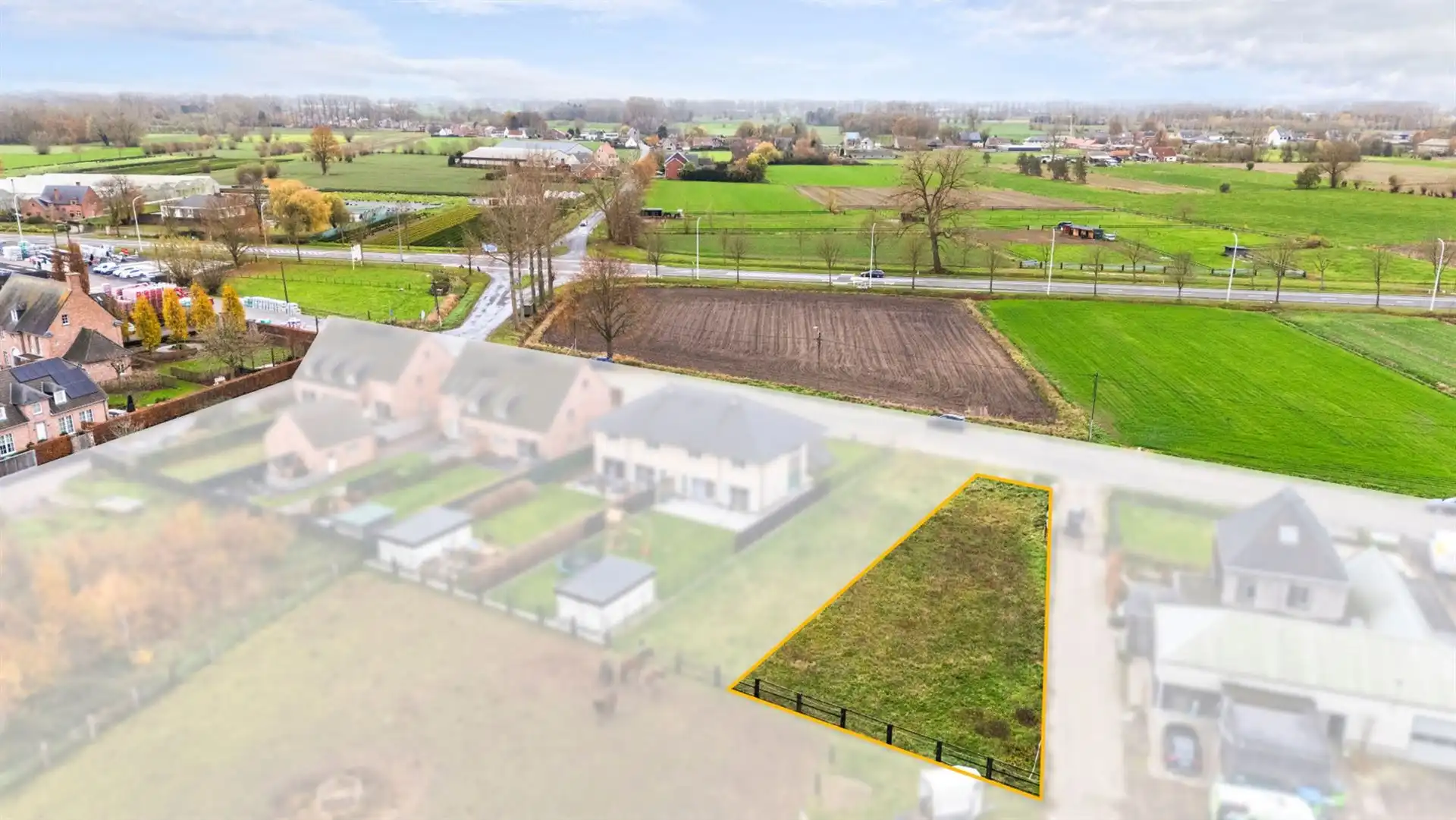 Residentiële bouwgrond voor HOB aan stadsrand Lokeren foto 5