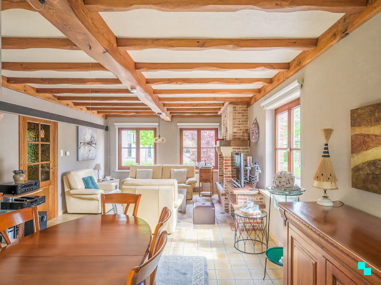 Charmante villa in gegeerde wijk in het hart van Merelbeke foto 6